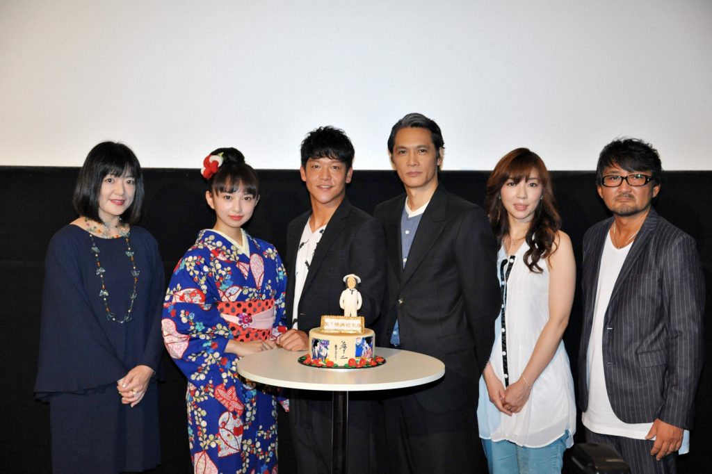 映画 夢二~愛のとばしり 完成披露試写会