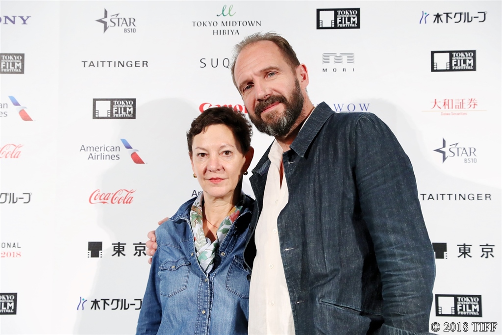 【写真】第31回東京国際映画祭(TIFF) コンペティション部門『ホワイト・クロウ』記者会見 (レイフ・ファインズ & ガブリエル・タナ)
