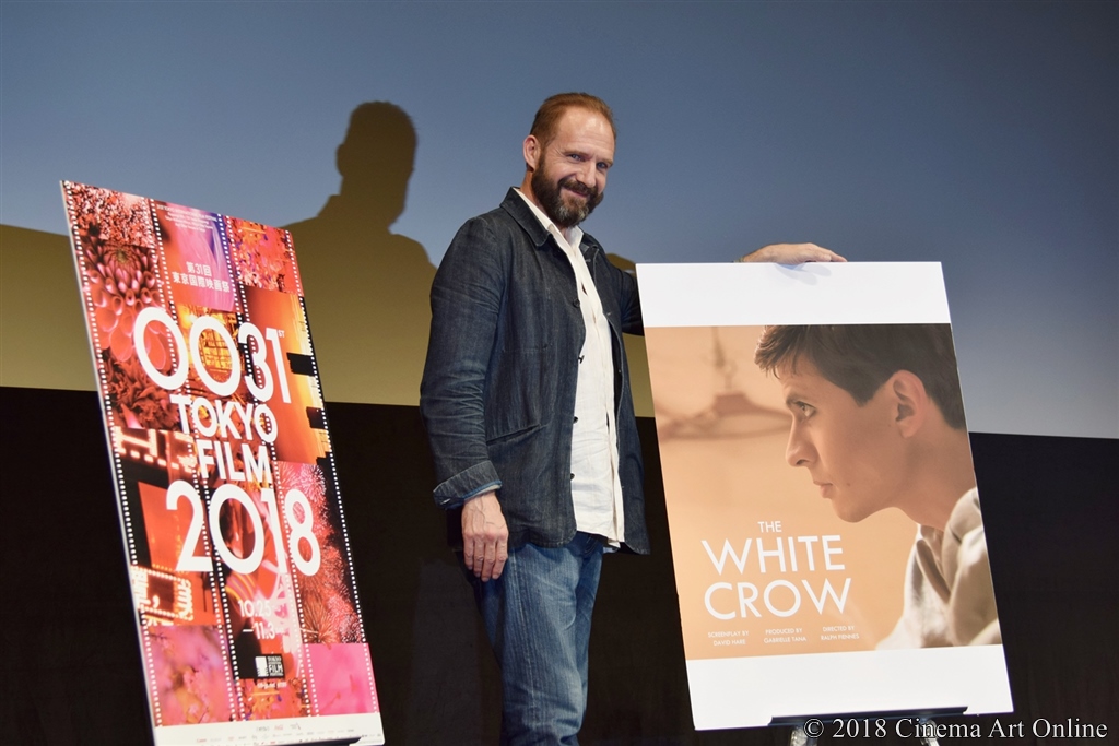 【写真】第31回東京国際映画祭(TIFF) コンペティション部門『ホワイト・クロウ』Q&A (レイフ・ファインズ)