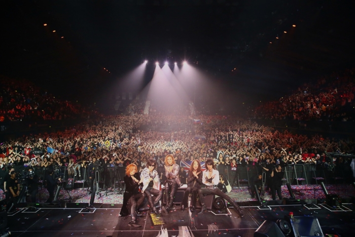 映画『WE ARE X』ウェンブリー・アリーナ公演「X JAPAN LIVE 2017 at the WEMBLEY Arena in LONDON」