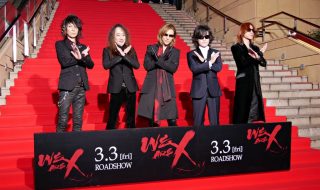 映画 ｢WE ARE X」完成披露ジャパンプレミア 紅カーペット X JAPAN