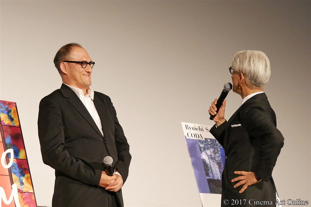 【写真】第30回 東京国際映画祭(TIFF) 『Ryuichi Sakamoto: CODA』舞台挨拶 スティーブン・ノムラ・シブル監督 & 坂本龍一
