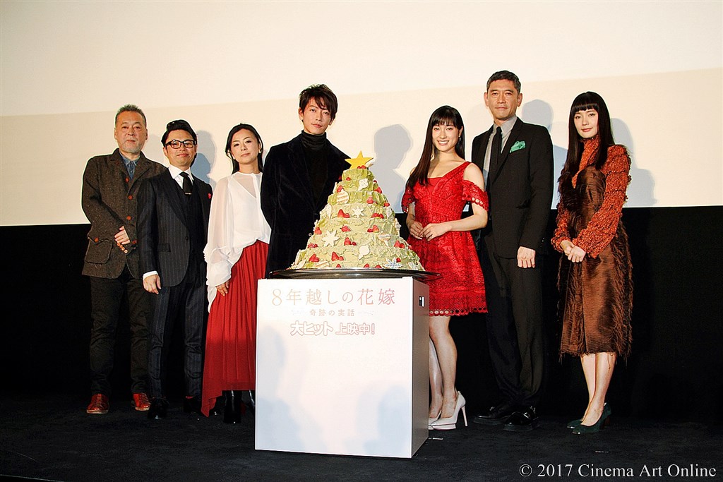 映画 8年越しの花嫁 奇跡の実話 公開初日舞台挨拶レポート Cinema Art Online シネマアートオンライン