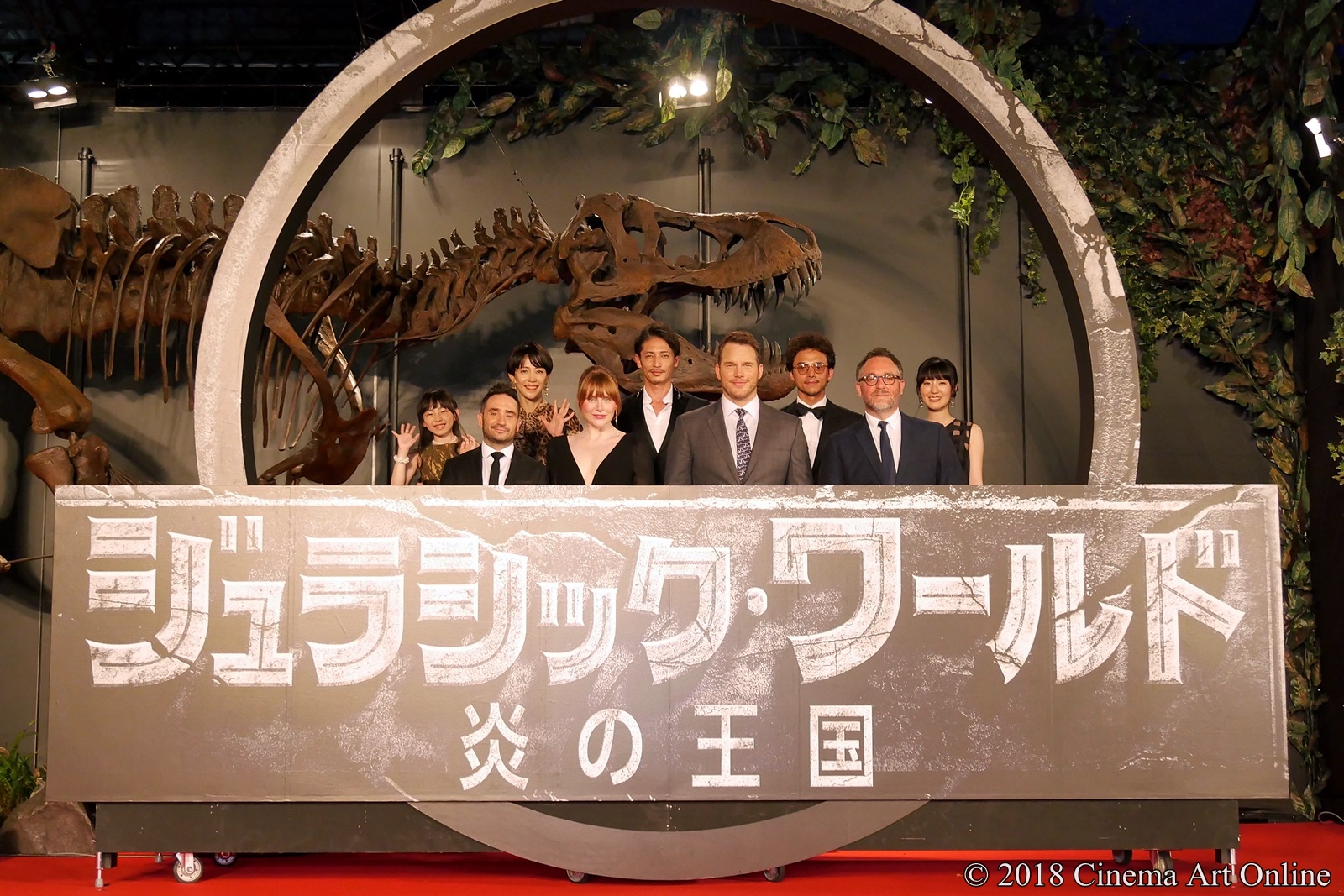 声優サイン入りＢ1ポスター ジュラシック・ワールド: 炎の王国 声優サイン入りB1ポスター ジュラシック・ワールド: 炎の王国