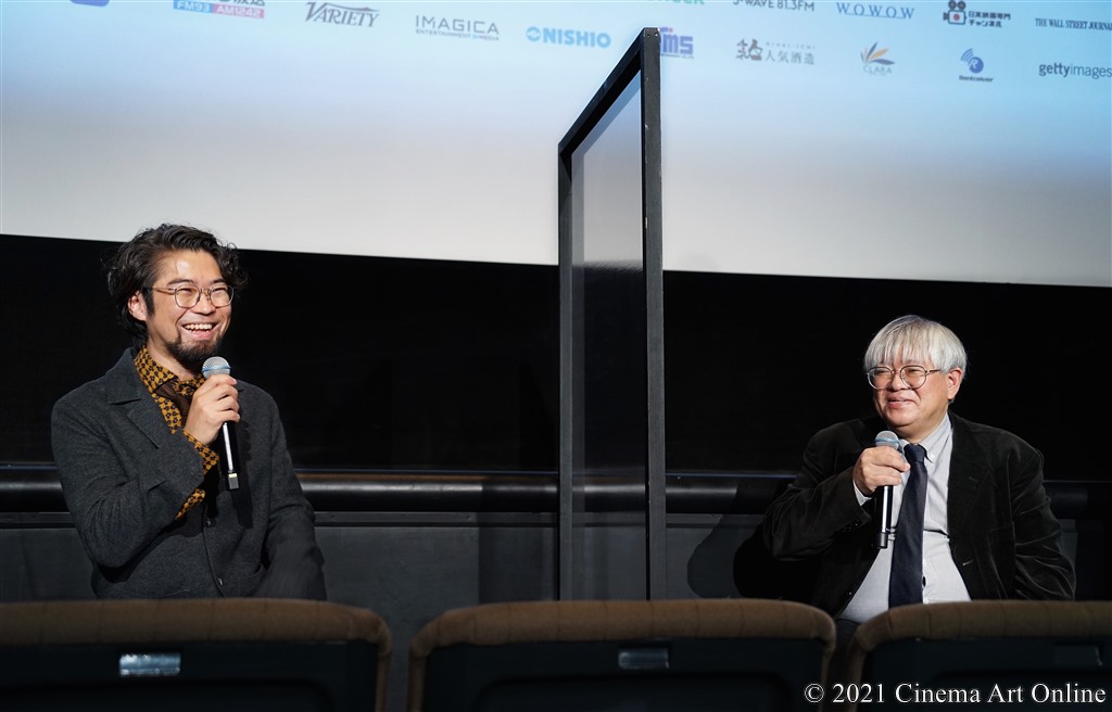 【写真】第34回 東京国際映画祭(TIFF) Nippon Cinema Now部門 映画『彼女が好きなものは』Q&A (草野翔吾監督、市山尚三プログラミング・ディレクター)