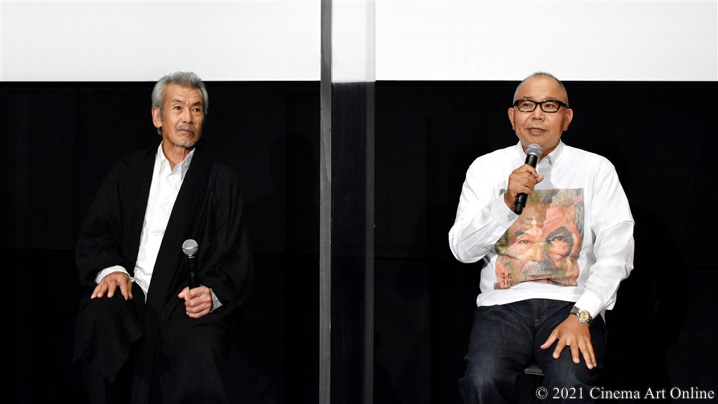 【写真】第34回 東京国際映画祭(TIFF) Nippon Cinema Now部門 映画『名付けようのない踊り』Q&A (田中泯、犬童一心監督)
