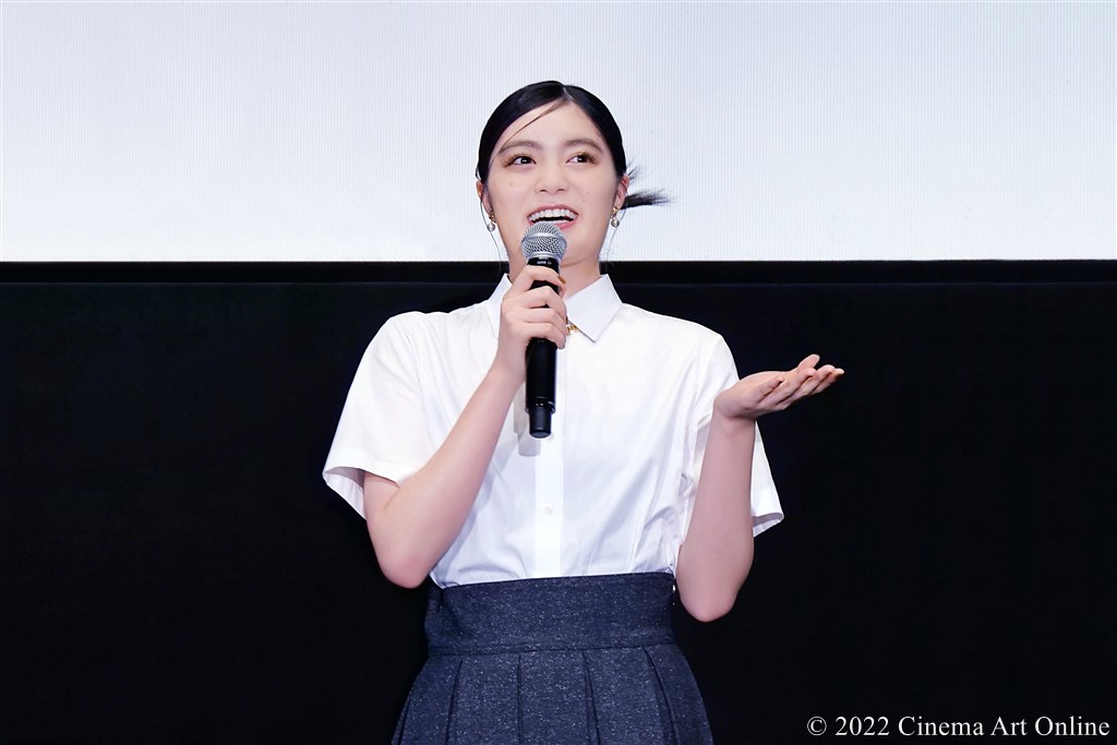第35回 東京国際映画祭(TIFF) Nippon Cinema Now部門 映画『あつい胸さわぎ』ワールドプレミア 舞台挨拶 (吉田美月喜)
