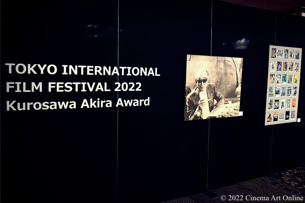【写真】第35回 東京国際映画祭(TIFF) 黒澤明賞授賞式 帝国ホテル 富士の間 展示