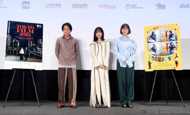 【写真】第36回 東京国際映画祭(TIFF) アジアの未来部門『違う惑星の変な恋人』舞台挨拶／Q&A (莉子、みらん、木村聡志監督)