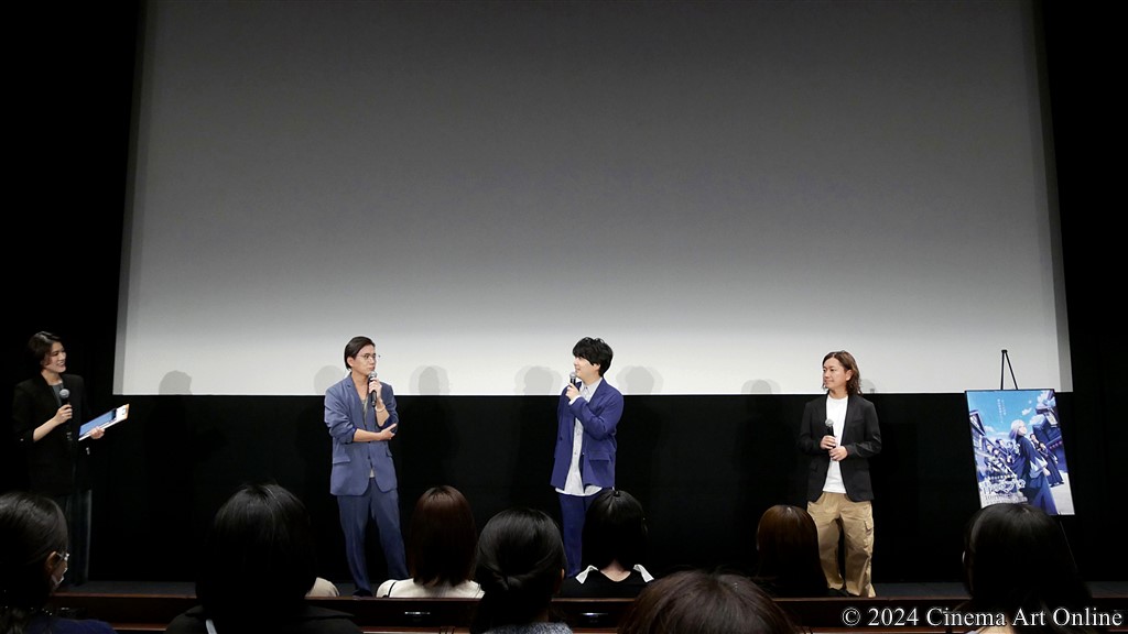 【写真】秋葉原国際映画祭2024 アニメ『青のミブロ』舞台挨拶 (梅田修一朗、林ゆうき、中田博也)