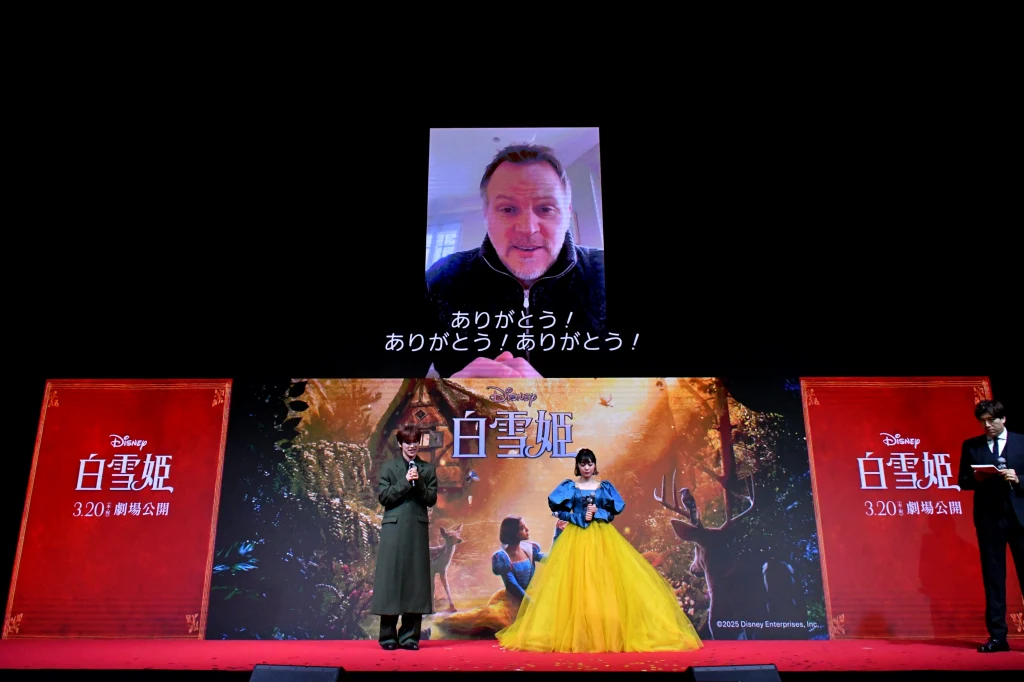 【写真】ディズニー映画『白雪姫』プレミアム吹替版ジョナサン役声優お披露目イベント (吉柳咲良、河野純喜／JO1)