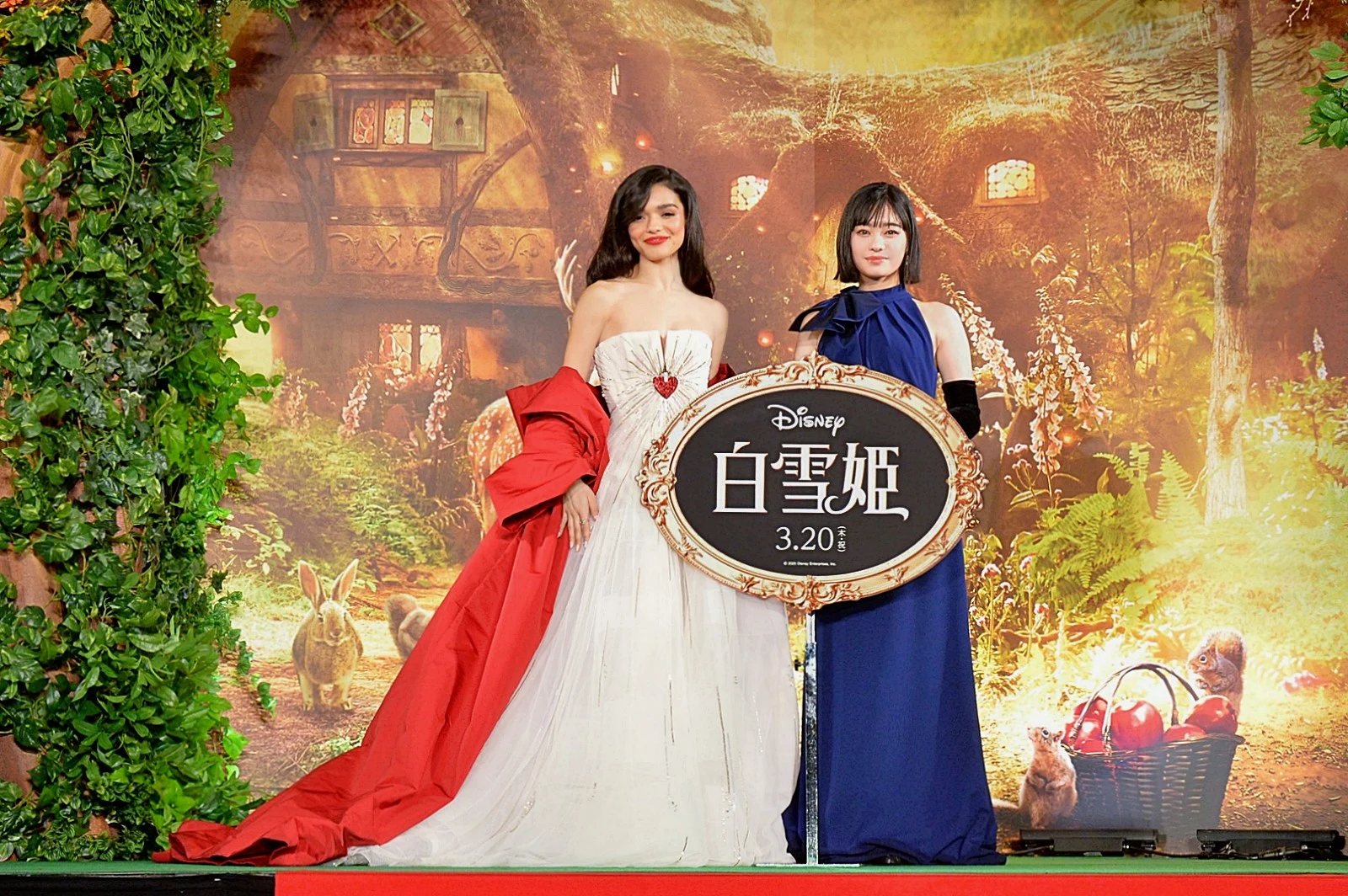 【写真】ディズニー映画『白雪姫』スペシャル歌唱イベント (レイチェル・ゼグラー、吉柳咲良)