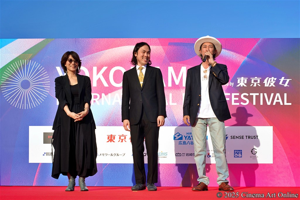 【画像】第3回 横浜国際映画祭 レッドカーペット 映画『DIVOC-12』(三島由紀子監督、林田浩川監督、窪塚洋介)