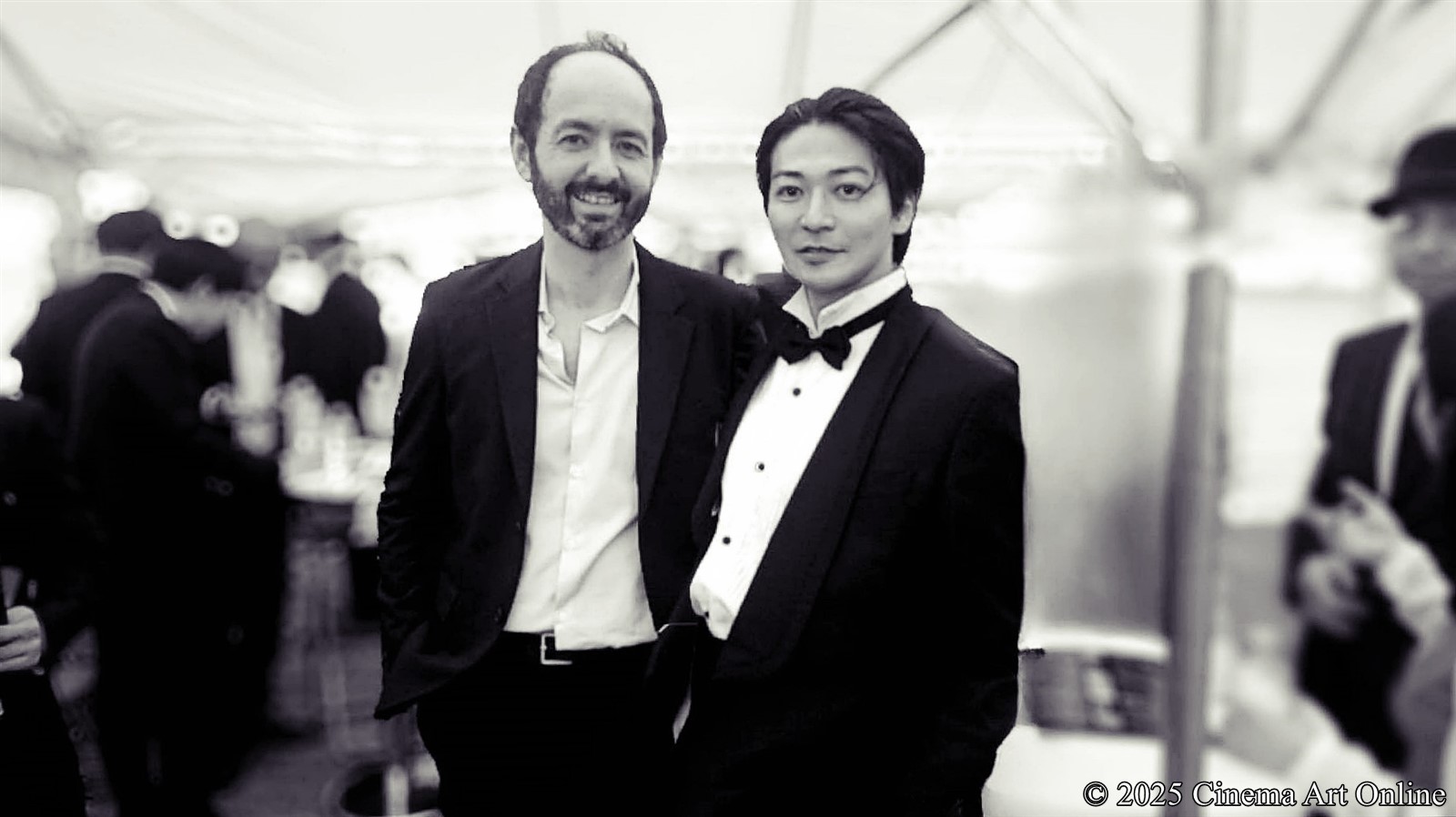 【画像】第78回 カンヌ国際映画祭 監督週間部門 アーティスティック・ディレクター ジュリアン・レジ & 恵水流生監督 (Julien Reji & Ryusei Emi)