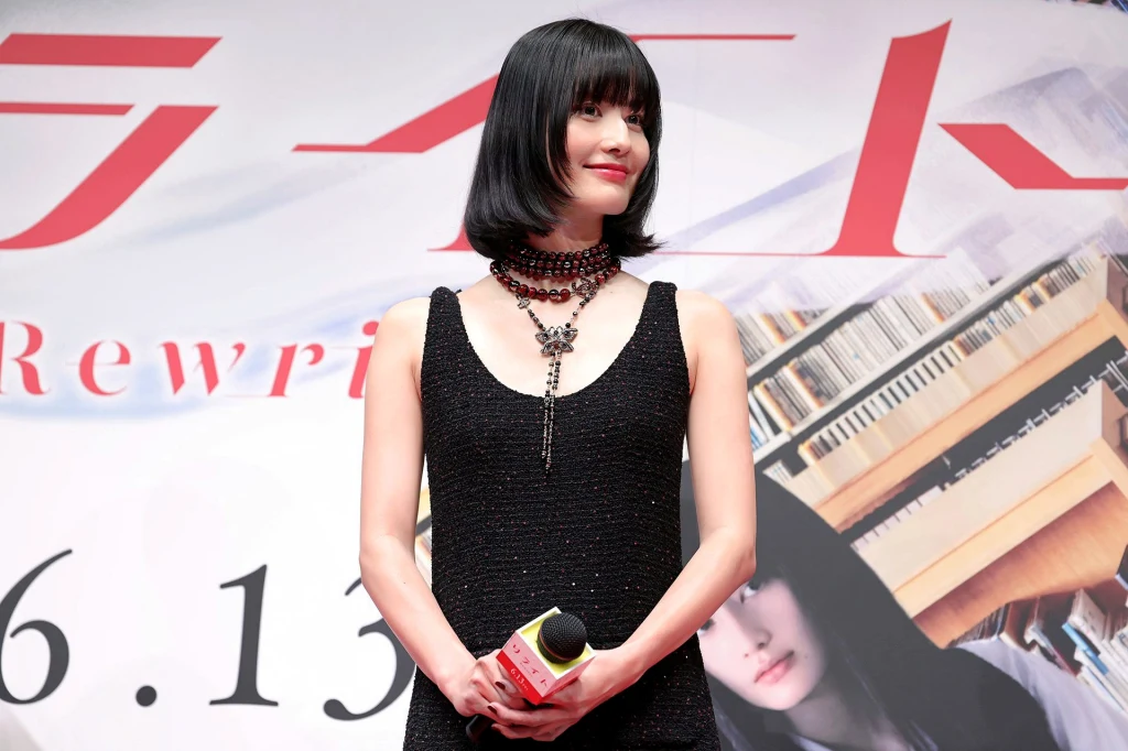 【写真】映画『リライト』完成披露試写会 舞台挨拶 (橋本 愛)