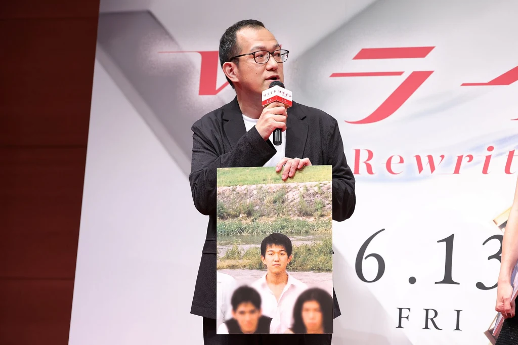 【写真】映画『リライト』完成披露試写会 舞台挨拶 (上田 誠)