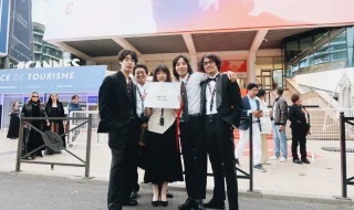 【写真】第78回カンヌ国際映画祭 ラ・シネフ部門『ジンジャー・ボーイ』Troisième prix (第3位) 入賞 (田中未来監督)