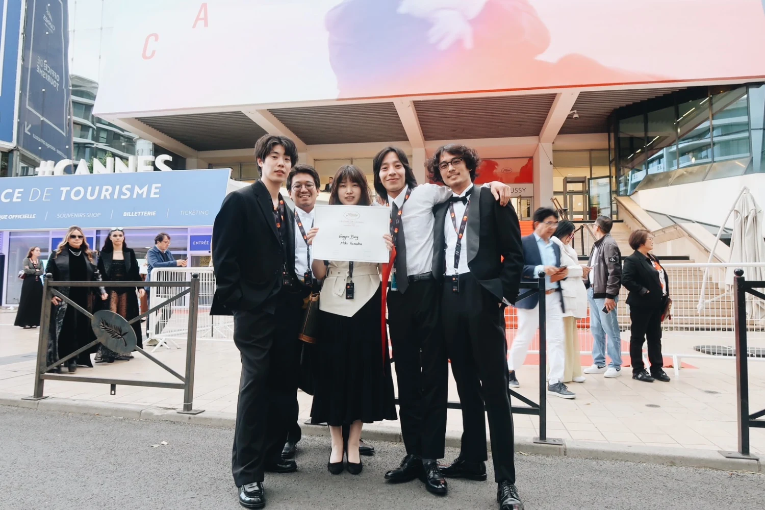 【写真】第78回カンヌ国際映画祭 ラ・シネフ部門『ジンジャー・ボーイ』Troisième prix (第3位) 入賞 (田中未来監督)