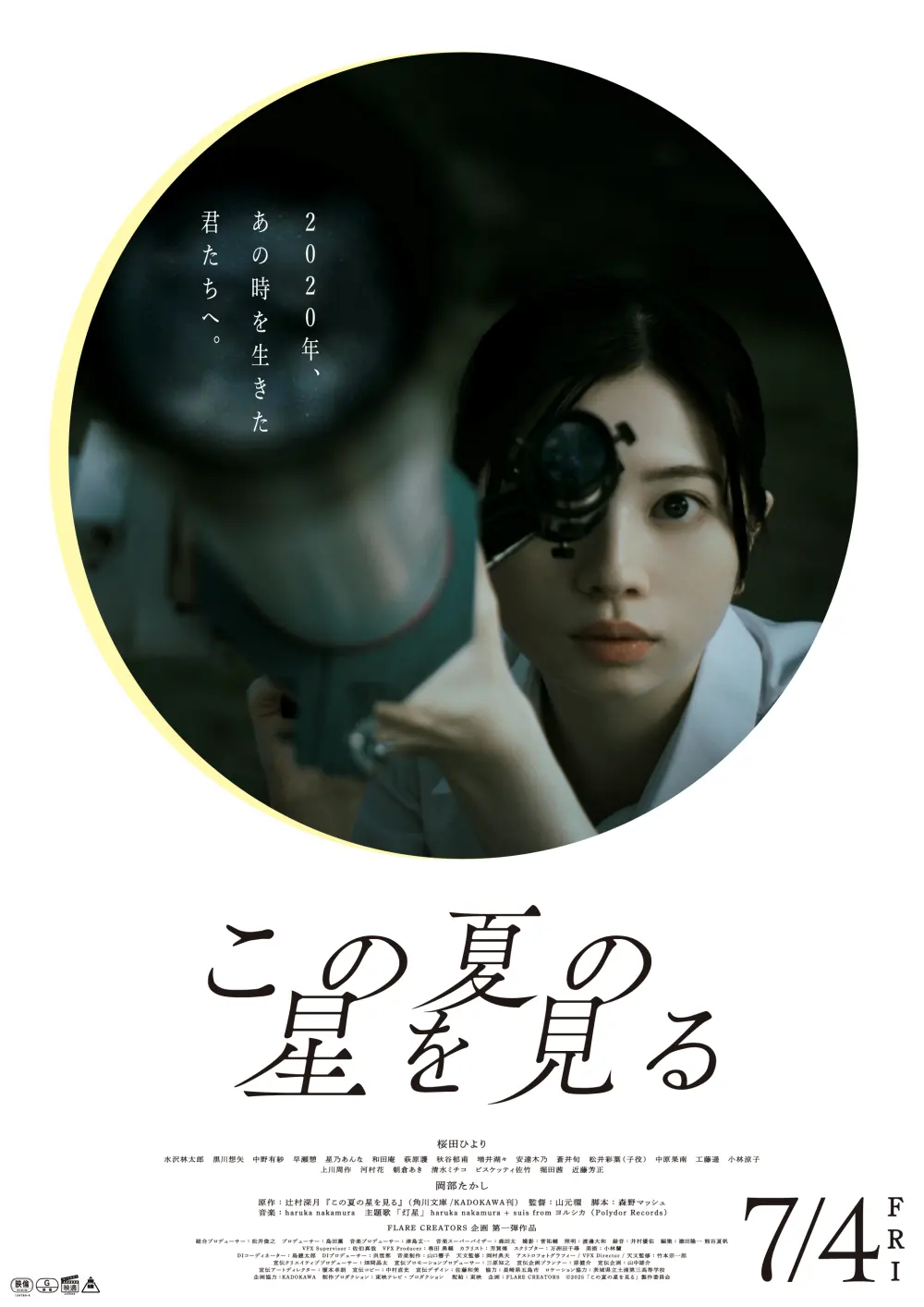 【画像】映画『この夏の星を見る』ポスタービジュアル
