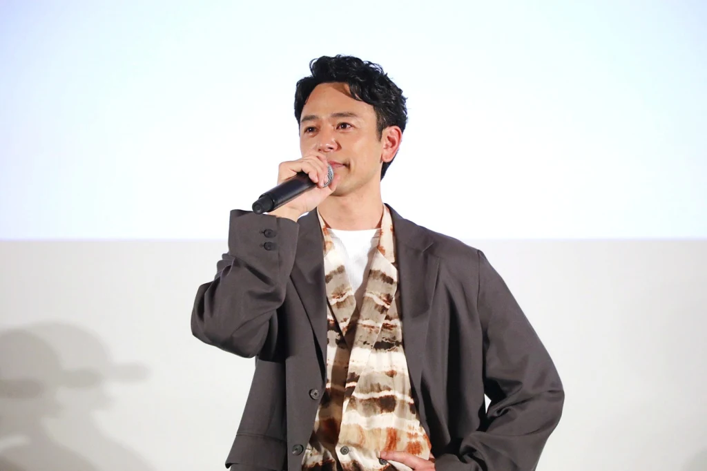 【写真】映画『宝島』沖縄キャラバン第一弾！ 沖縄プレミア試写会 舞台挨拶 (妻夫木聡)