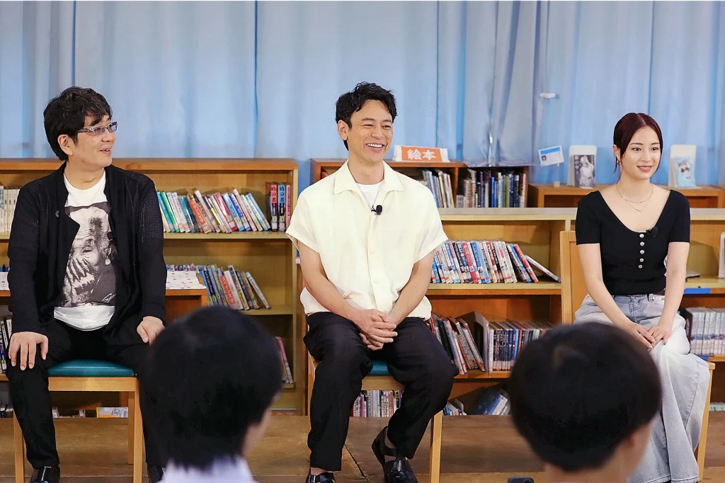 【写真】映画『宝島』沖縄キャラバン第二弾！映画『宝島』特別交流会@那覇中学生徒 (妻夫木聡、広瀬すず、大友啓史監督)