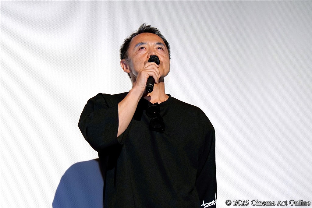 【写真】戦後80周年平和祈念映画『ハオト』完成披露舞台挨拶 (丈監督)
