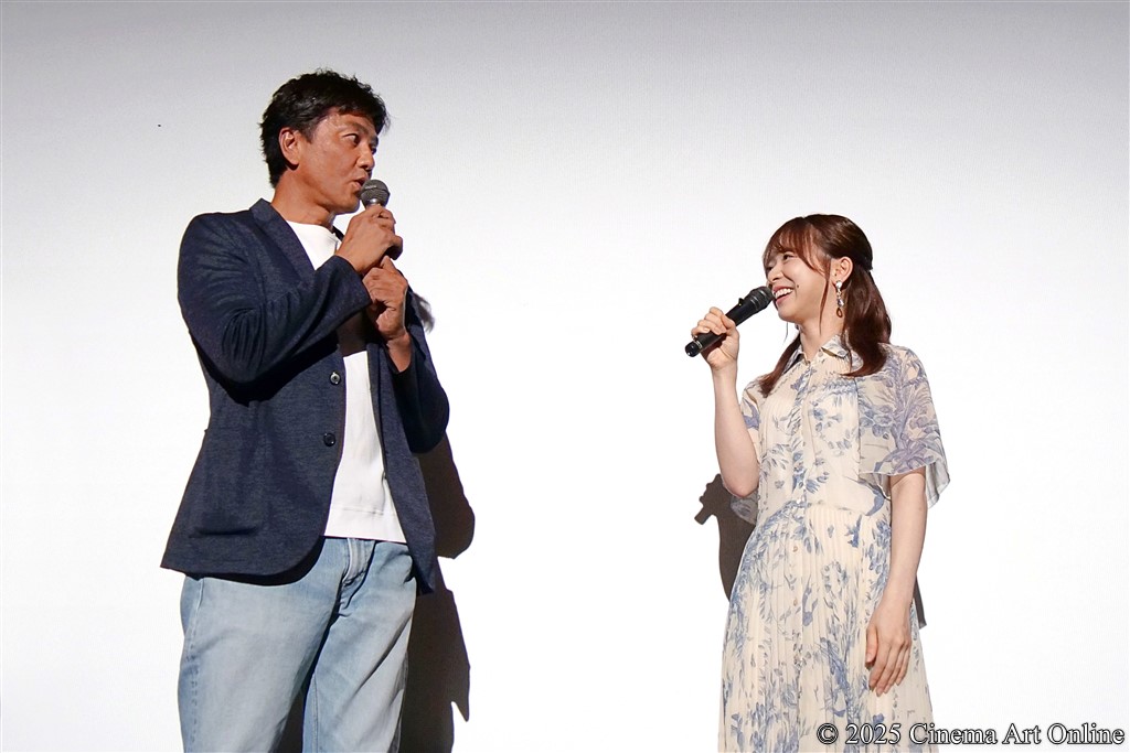 【写真】戦後80周年平和祈念映画『ハオト』完成披露舞台挨拶 (原田龍二、倉野尾成美/AKB48)