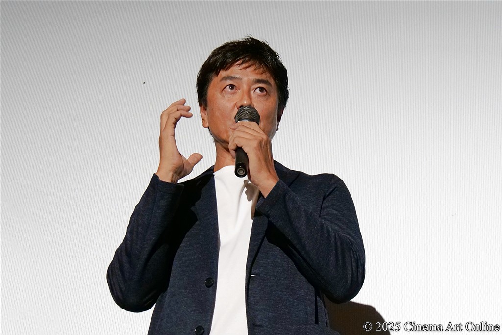 【写真】戦後80周年平和祈念映画『ハオト』完成披露舞台挨拶 (原田龍二)