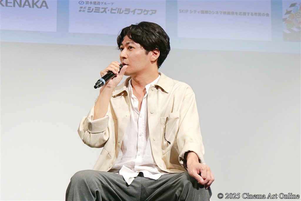 【写真】SKIPシティ国際Dシネマ映画祭2025 映画『ひみつきちのつくりかた』ワールドプレミア Q&A/舞台挨拶 (恵水流生プロデューサー)