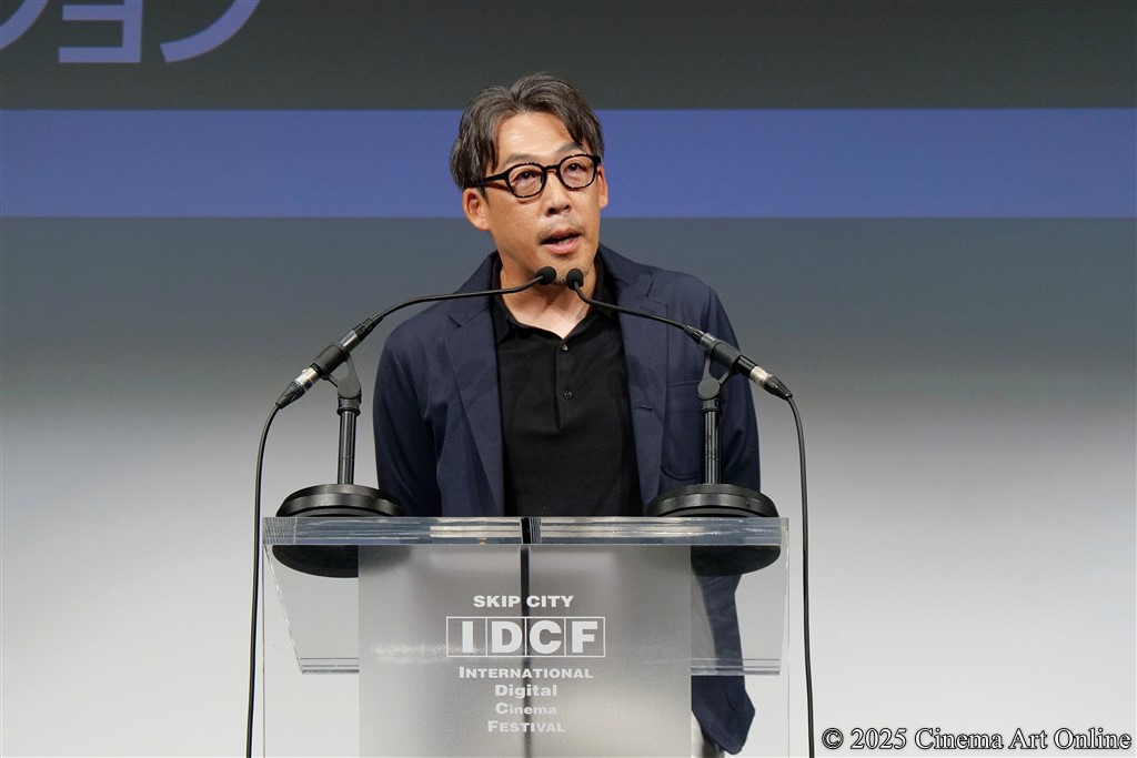 【写真】SKIPシティ国際Dシネマ映画祭2025 クロージング・セレモニー コンペティション部門 総評 (石川慶審査委員長)