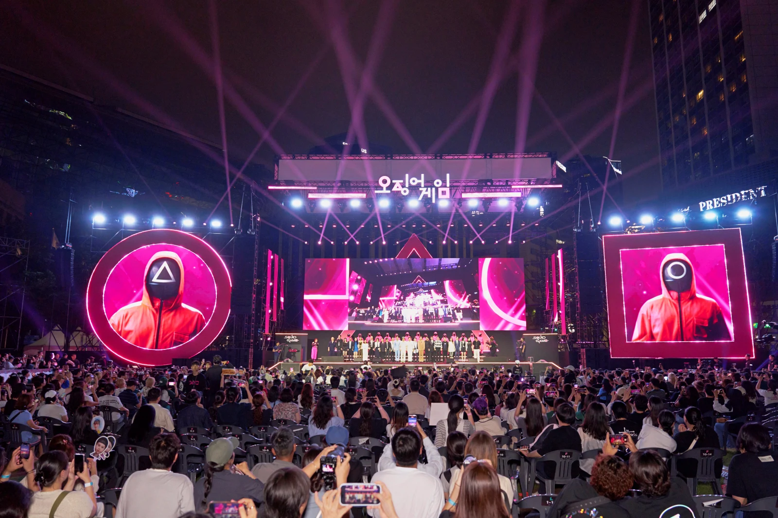 【写真】Netflixシリーズ「イカゲーム」シーズン3 韓国パレード・イベント