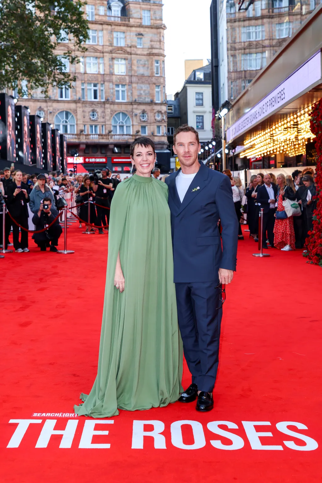 【写真】映画『ローズ家~崖っぷちの夫婦~』ロンドンプレミア レッドカーペット (オリヴィア・コールマン、ベネディクト・カンバーバッチ)