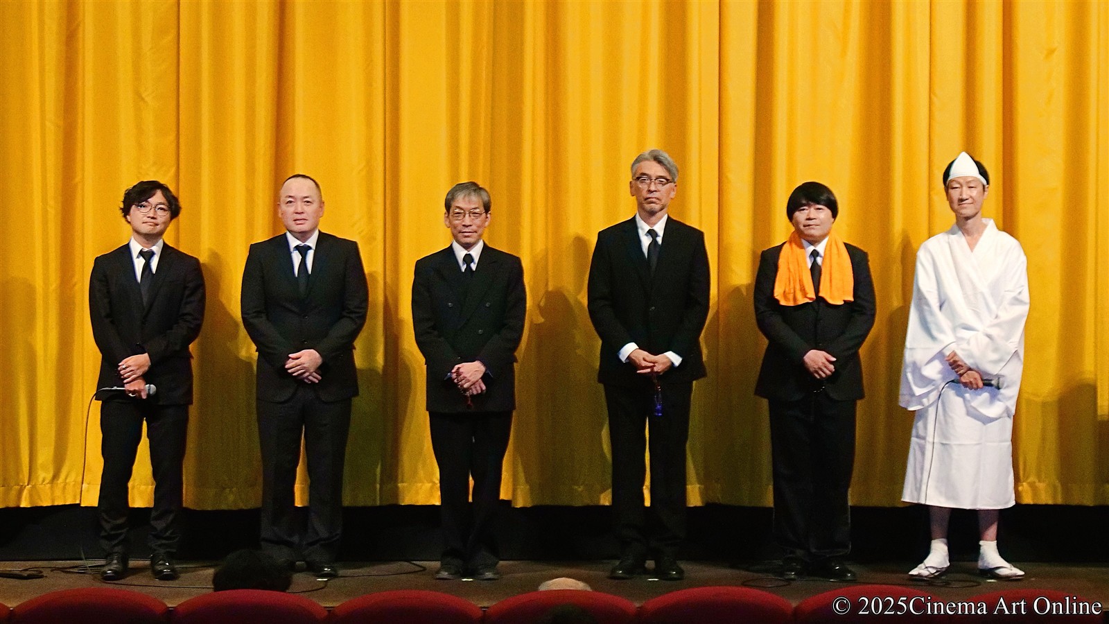 【写真】映画『ひみつきちのつくりかた』新文芸坐上映記念舞台挨拶 (廣末哲万、佐藤貢三、藤田健彦、もりたかお、白畑真逸、板橋知也監督)