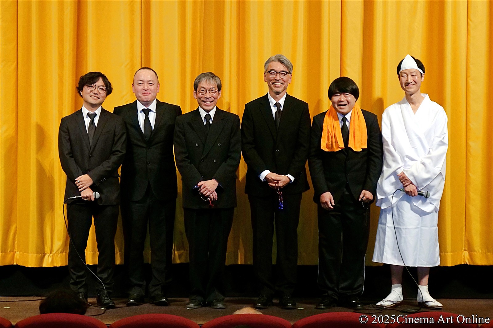 【写真】映画『ひみつきちのつくりかた』新文芸坐上映記念舞台挨拶 (廣末哲万、佐藤貢三、藤田健彦、もりたかお、白畑真逸、板橋知也監督)