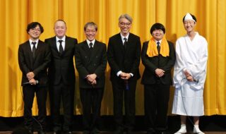 【写真】映画『ひみつきちのつくりかた』新文芸坐上映記念舞台挨拶 (廣末哲万、佐藤貢三、藤田健彦、もりたかお、白畑真逸、板橋知也監督)