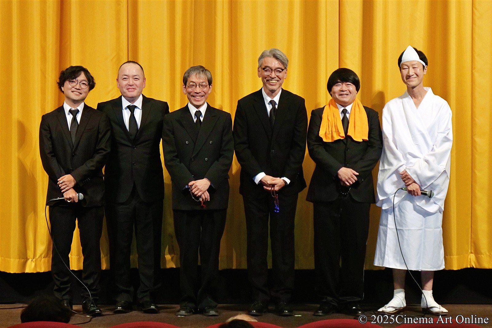 【写真】映画『ひみつきちのつくりかた』新文芸坐上映記念舞台挨拶 (廣末哲万、佐藤貢三、藤田健彦、もりたかお、白畑真逸、板橋知也監督)