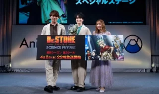 【写真】AJ2026『Dr.STONE SCIENCE FUTURE』スペシャルステージ AnimeJapan 2026 (小林裕介、古川慎、市ノ瀬加那)