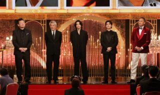 【写真】第49回 日本アカデミー賞 授賞式 優秀助演男優賞 (佐藤二朗、田中泯、松村北斗、横浜流星、渡辺謙)