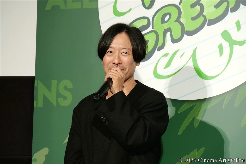 【写真】 映画『万事快調〈オール・グリーンズ〉』公開記念舞台挨拶 (児山隆監督)