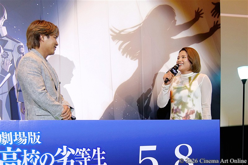 【写真】映画『劇場版 魔法科高校の劣等生 四葉継承編』完成披露上映会 舞台挨拶 (阿部一二三、阿部詩)