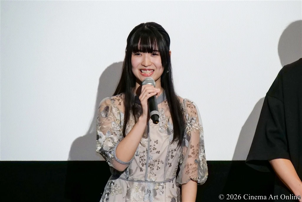 【写真】映画『ひとりたび』初日舞台挨拶 (石山愛琉)