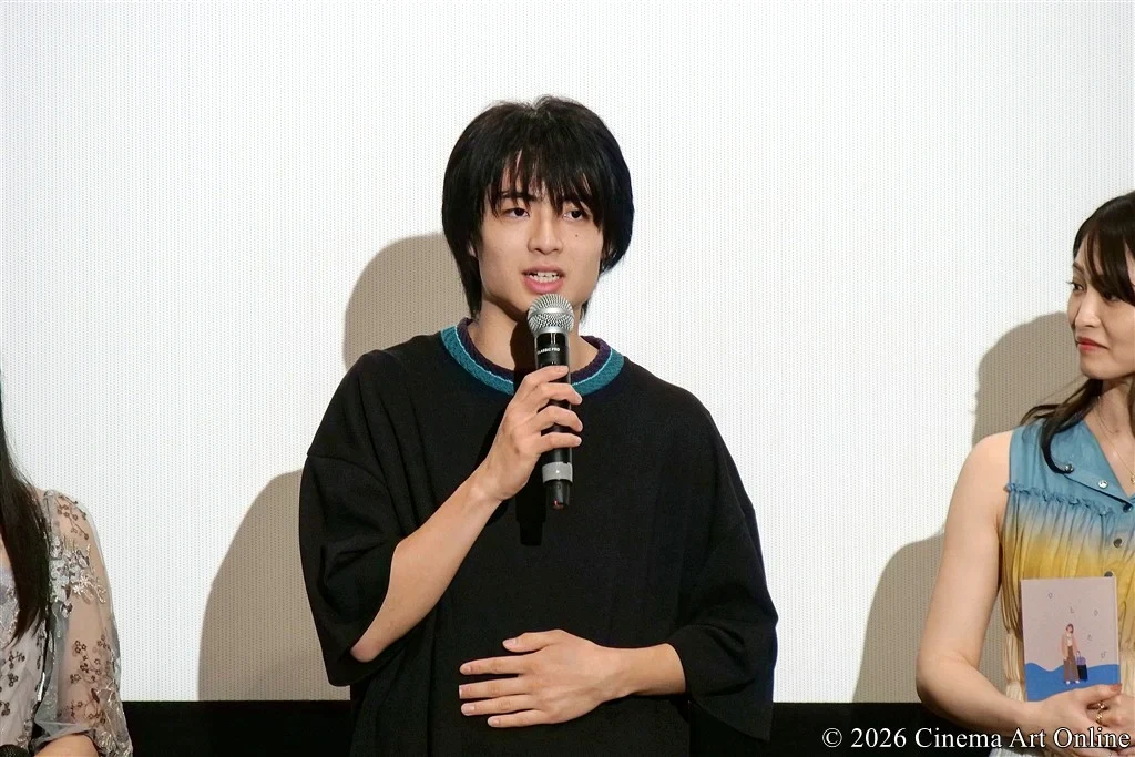 【写真】映画『ひとりたび』初日舞台挨拶 (岩田奏)