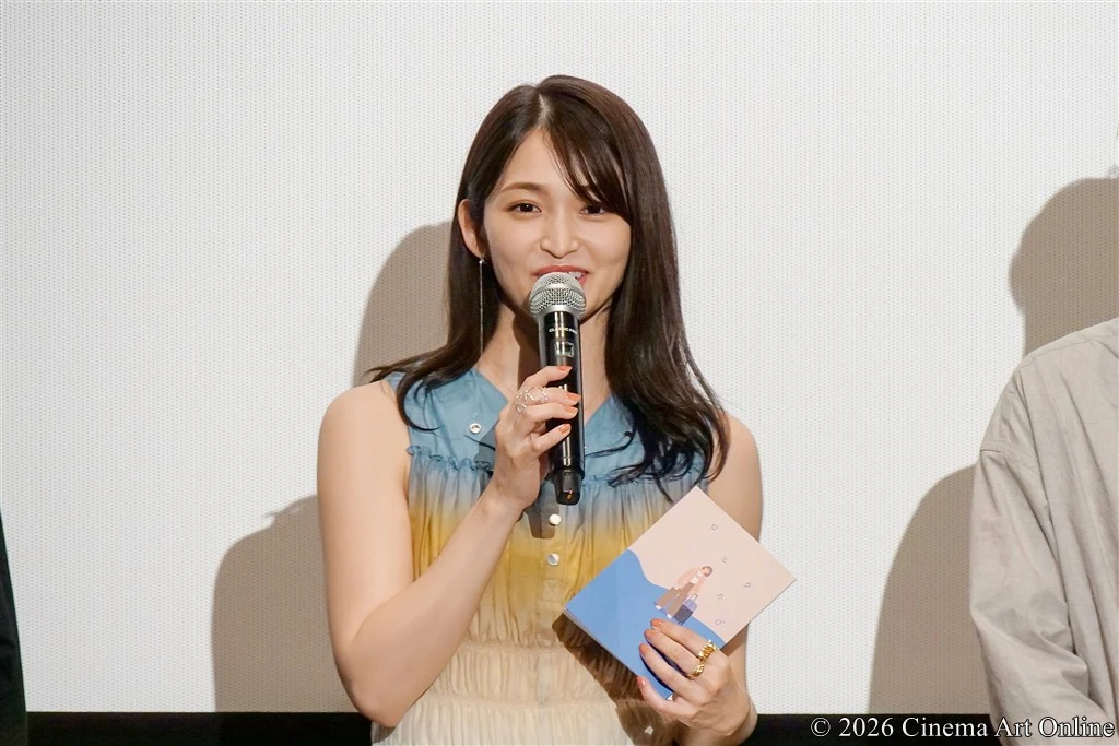 【写真】映画『ひとりたび』初日舞台挨拶 (岡本玲)