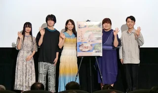 【写真】映画『ひとりたび』初日舞台挨拶 (岡本玲、長村航希、岩田奏、石山愛琉、石橋夕帆監督)