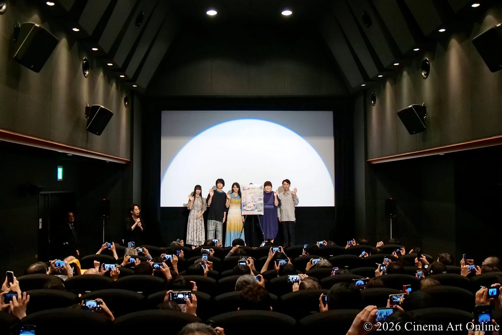 【写真】映画『ひとりたび』初日舞台挨拶 (岡本玲、長村航希、岩田奏、石山愛琉、石橋夕帆監督)