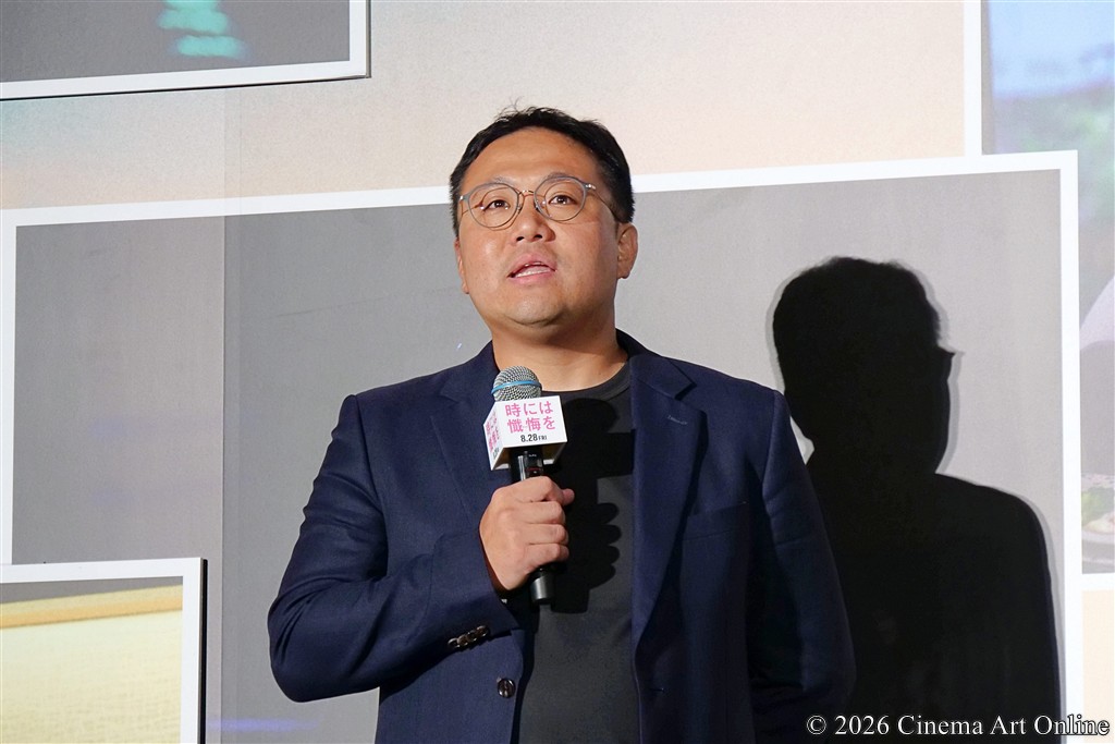 【写真】映画『時には懺悔を』完成披露試写会 舞台挨拶 (スペシャルニーズスーパーバイザー 安田一貴)