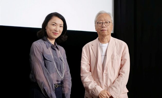 【写真】映画『はじまりの記憶 杉本博司』リバイバル上映記念トークイベント (杉本博司×中村佑子監督)