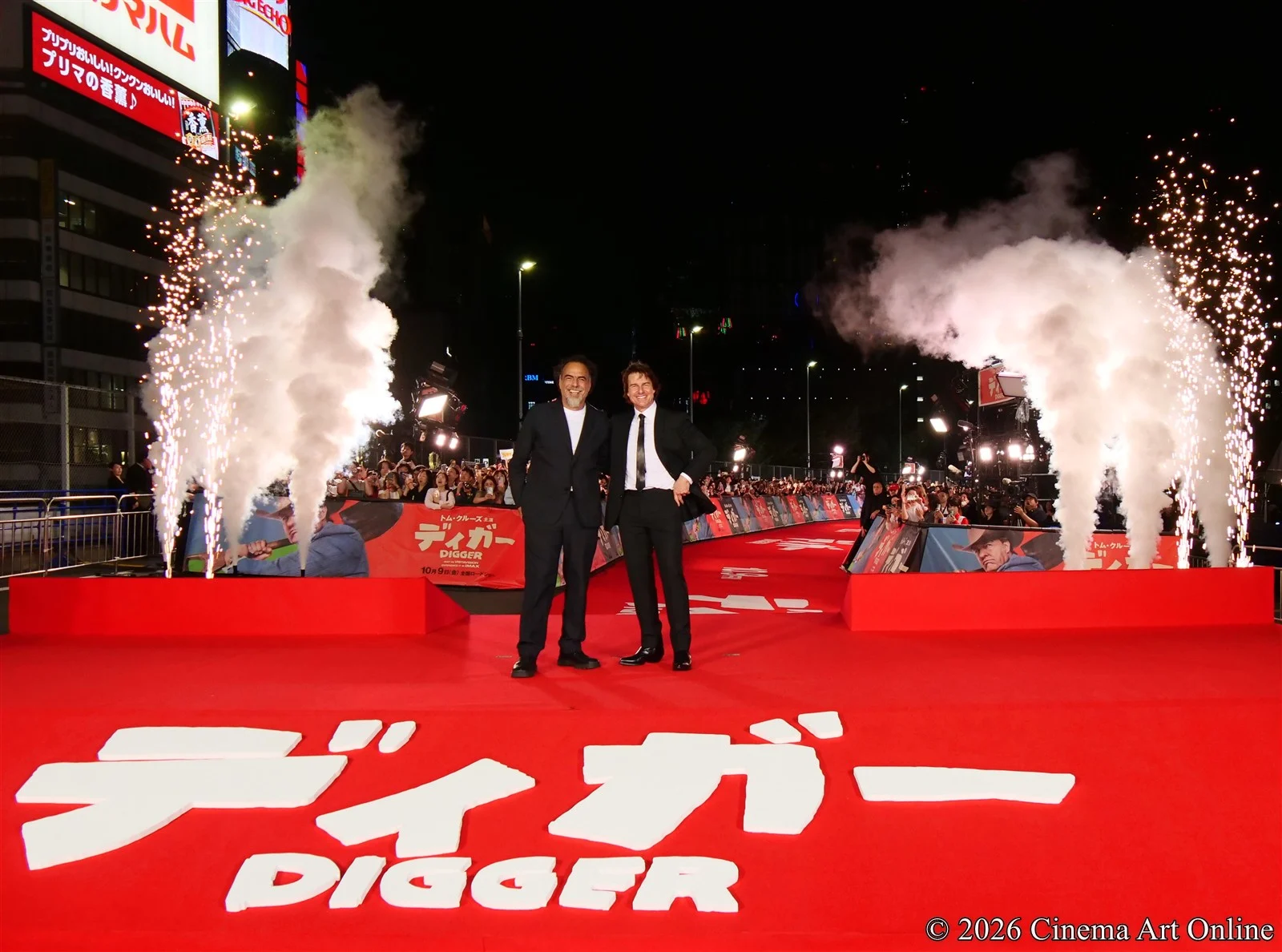 【写真】映画『DIGGER／ディガー』ジャパンプレミア レッドカーペットイベント (トム・クルーズ、アレハンドロ・G・イニャリトゥ監督)