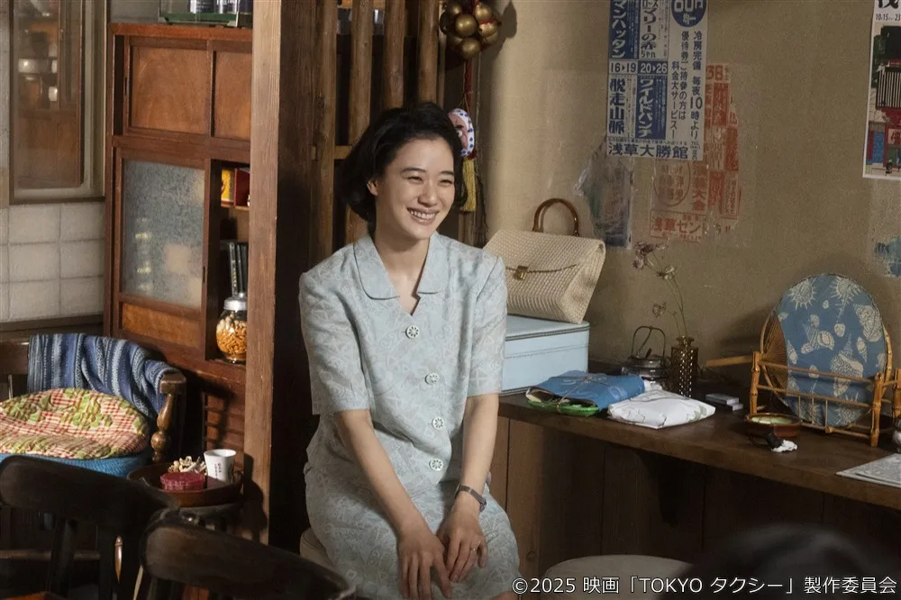 【画像】映画『TOKYOタクシー』蒼井優