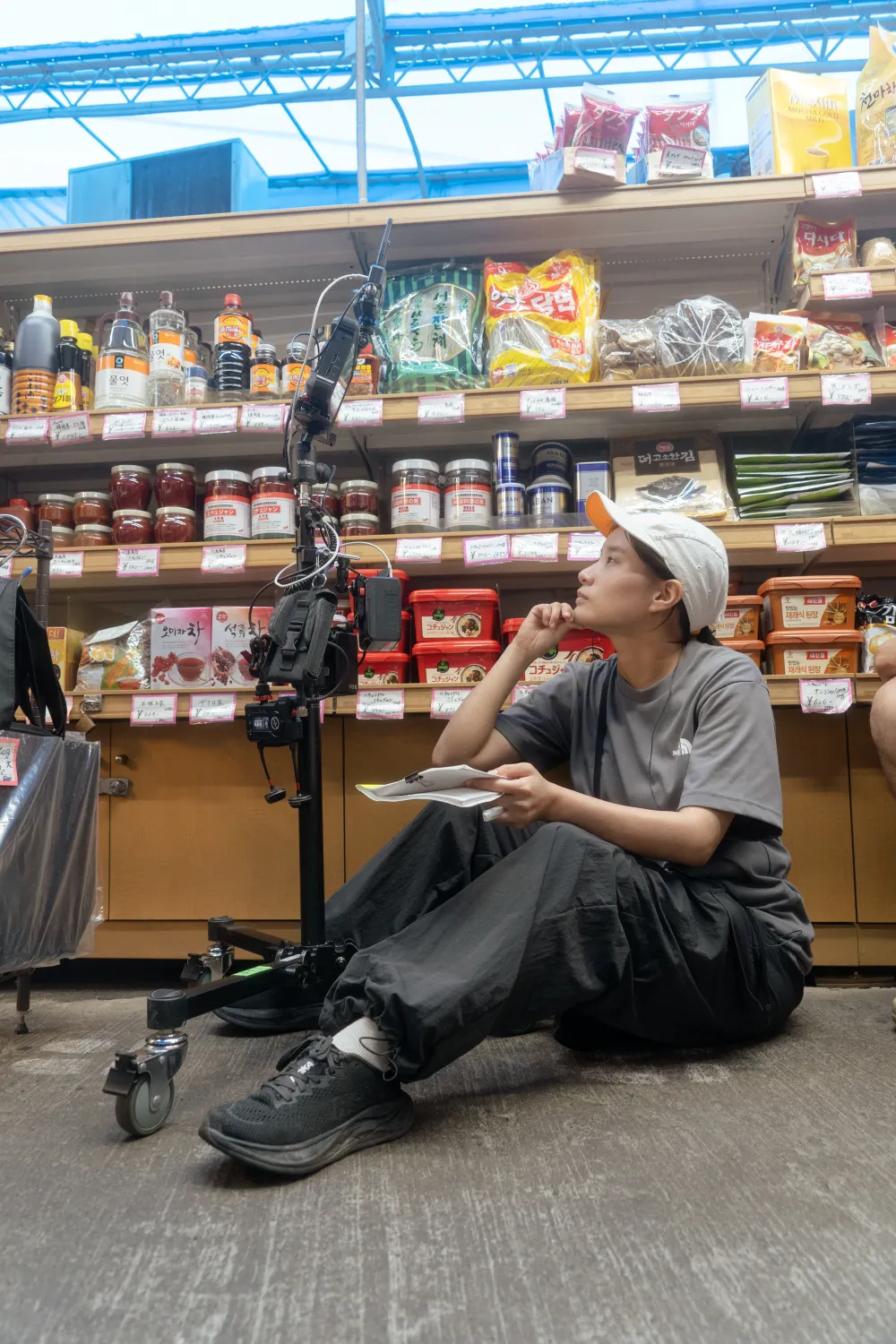 【写真】映画『トロフィー』メイキングカット (孫明雅監督)